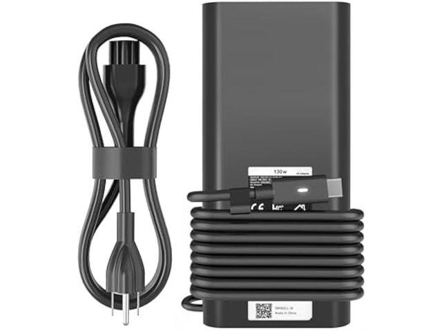 130W USB C Laptop Charger Compatible with Dell Precision 5570 5560 5550 5530 5760 5750 3560 Latitude 7410 7310 7210 9410 9510 5420 5520 5510 XPS 15...