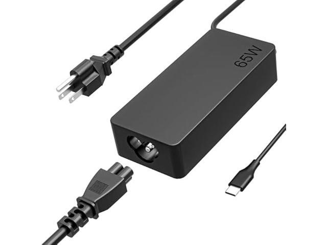 65W 45W USB C Laptop Charger Compatible with Lenovo ThinkPad X1 X280 T14 T15 T480 T480s T490 T580 T590 E14 E15 E16,Yoga 6 7 720 730 C740...