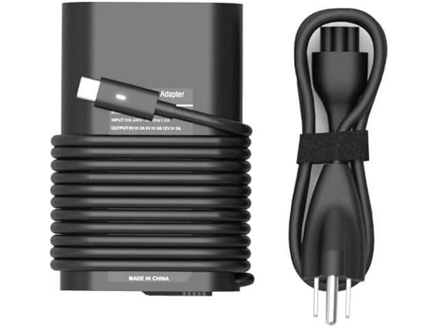 65W 45W USB C Laptop Charger Compatible with Dell Latitude 7420 5420 5520 5430 5440 7440 5450 5530 7330 7430 5540 5320 7320 9430 3450 3550 7410...