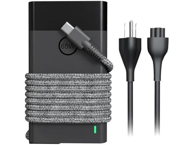 New Slim 65W Laptop Charger Fits for HP Laptop Charger USB C Computer Replacement, Envy x360/Elitebook x360/Spectre x360/Elite...