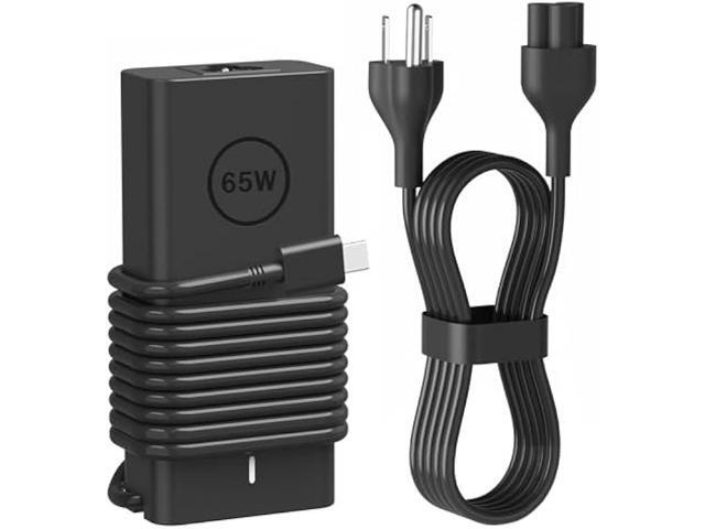 65W 60W USB C Laptop Charger Compatible with Dell Laptop Charger Computer Type C Fast Power Adapter