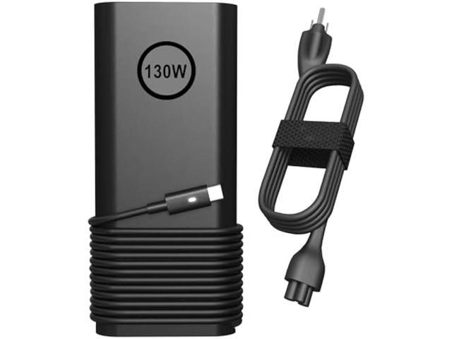 130W ETL USB Type C Laptop Charger Compatible with Dell XPS 15 17 9500 9510 9520 9530 9700 9710 9720 2in1,Precision 5550 5560 5530 5570 5470 5480...