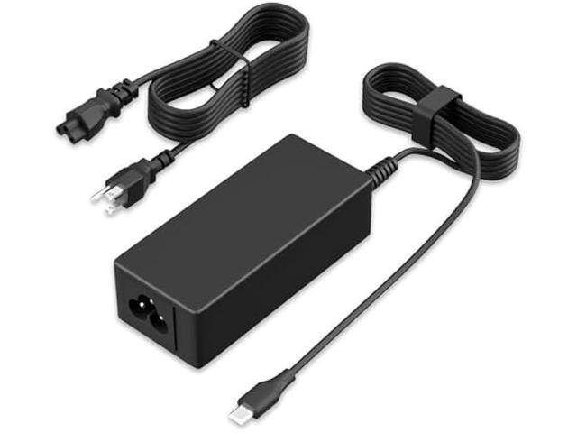 Universal 45W Chromebook Charger USB-C Laptop Charger Compatible with HP Dell Lenovo Acer Asus Google Series Type C Fast Charging Power