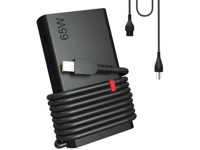 65W USB C Computer Laptop Charger Compatible with Lenovo Thinkpad/Yoga/Chromebook - X1 T480s T490s T580 T590 T14 T15 T16 Gen 1 2,7i C740 C940 C930...