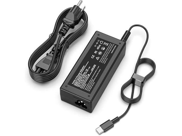 SLE-TECH Universal 45W Laptop Charger USB Type C Compatible with HP Chromebook Dell Lenovo Acer Asus Google Series Type C Fast Charging Power Cord