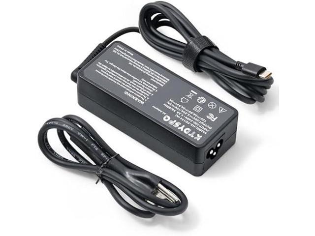 65W USB C Laptop Charger Compatible with Lenovo Yoga, ThinkPad and Chromebook, Fast & Safe Charging, 10.83ft Cord, UL Certified