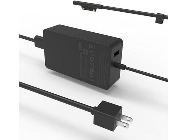 65W Surface Pro Laptop Charger for Microsoft Surface Pro 10, 9, 8, 7, 7+, 6, 5, 4, 3, X, Windows Surface Laptop 6, 5, 4, 3, 2,1, Surface Book 3, 2,...