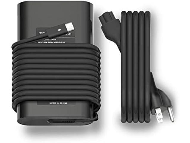 65W 45W USB Type C Laptop Charger Compatible with Dell Latitude 5520 5420 7400 7420 7370 5289 5290 5285 7275 XPS 13 9360 9365 9380 LA65NM170 02YK0F...