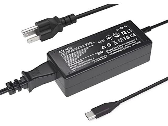 65W USB C Laptop Charger Fit for Dell Chromebook/Latitude/XPS Laptop, Chromebook 3100 3110 and More USB Type C Power Adapter