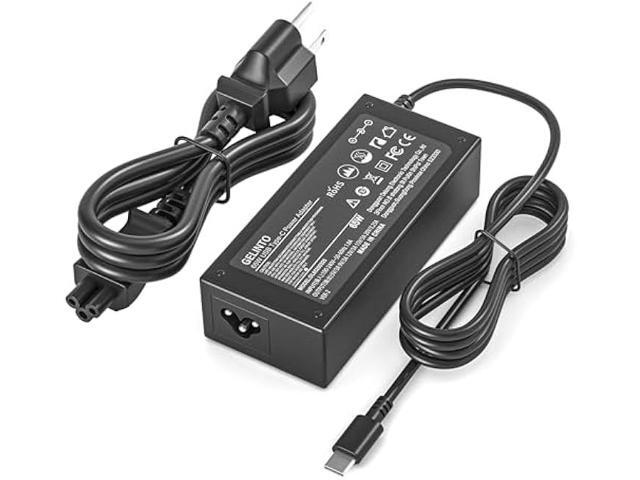 65W USB C Charger Fit for Lenovo Thinkpad/Yoga/Chromebook/Thinkbook and More USB Type C Power Adapter