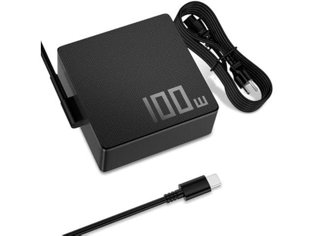 USB C Laptop Charger 100W, USB-C Charger PD Fast Charging for Asus ROG Flow Acer HP Lenovo ThinkPad MacBook Computer Tablet Chargers Adapter Type C...