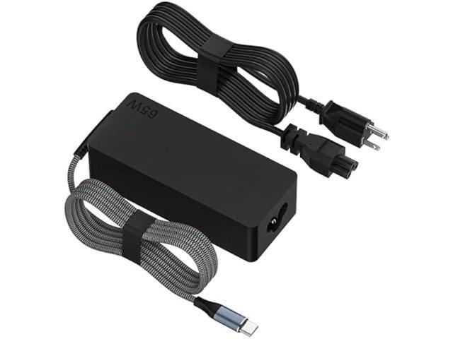 65W USB C Laptop Charger for Lenovo ThinkPad T14/T14s/T15, Yoga, ThinkBook & Chromebook Fast AC Power Adapter Home & Office Fast Charging...