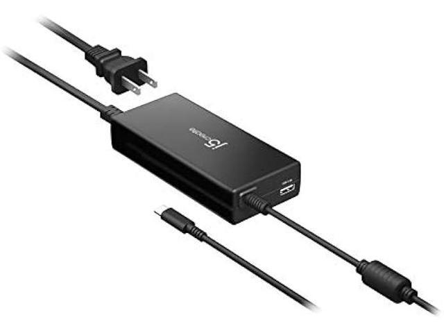 j5create USB Type C PD 100W Fast Charger for MacBook Pro, Chromebook, Laptop, Notebook, Tablet, Android, and iOS Smartphones (JUP2290)