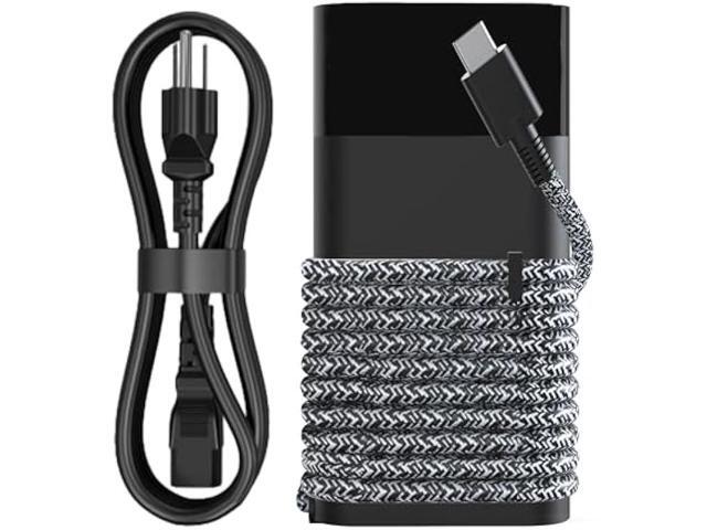 65W USB C Laptop Charger New Slim Compatible with HP Spectre X360 Elitebook Envy Omnibook Chromebook Elite x2 ProBook Fast Charing Travel Type C...