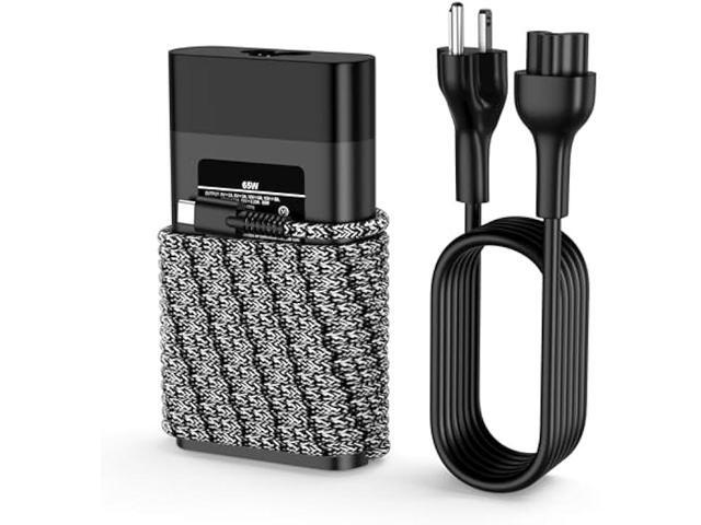 New Slim 65W USB C Charger Compatible with HP Laptop Spectre X360,Spectre,Envy X360, Envy,Elitebook x360,Elitebook,Chromebook,Elite x2,ProBook Type...