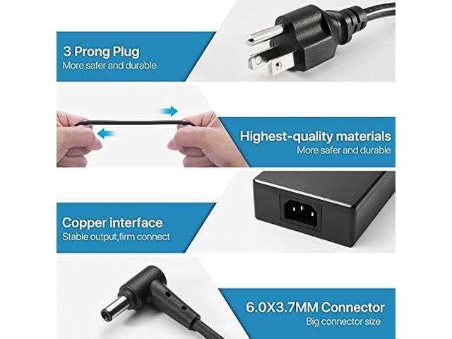 240W AC Adapter Power Supply Fit for Asus Rog Zephyrus Duo 15 GX550LXS, M16 GU603HM, G14 GA401Q G15 GA502D S15 GX502 S17 GX701 G533QS Gaming Laptop...