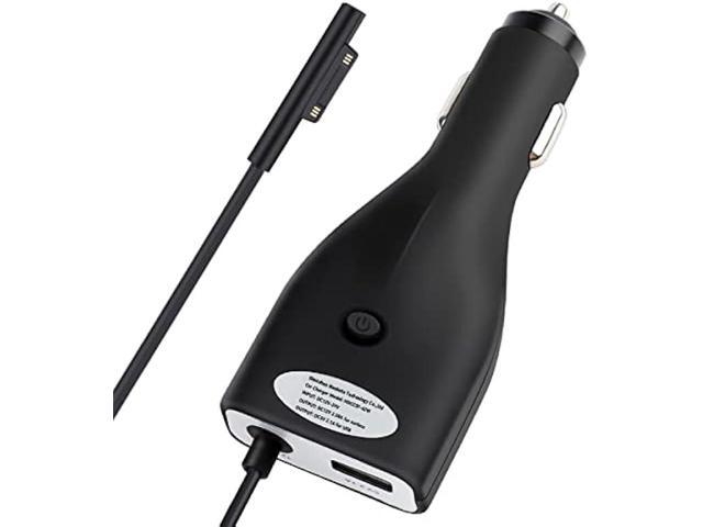 Surface Car Charger, 42W 12V 2.58A Power Supply for Microsoft Surface Pro 3/Pro 4/Pro 5/Pro 6, Surface Book, Surface Go, Surface Laptop with 5V...