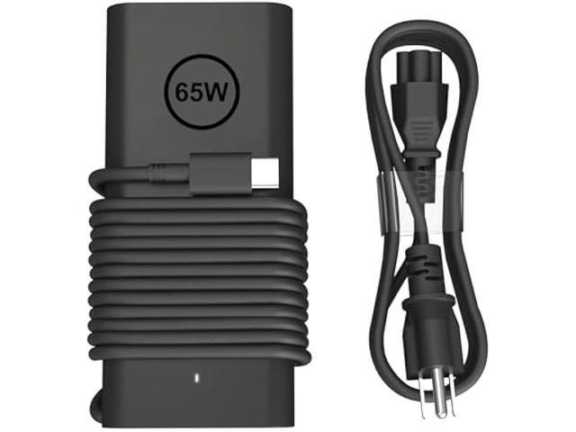 65W USB C AC Adapter Laptop Charger Compatible with Dell Latitude 3450 5520 7420 5420 5550 5450 5440 5430 5540 5530 7440 Inspiron 14 16 XPS 13...