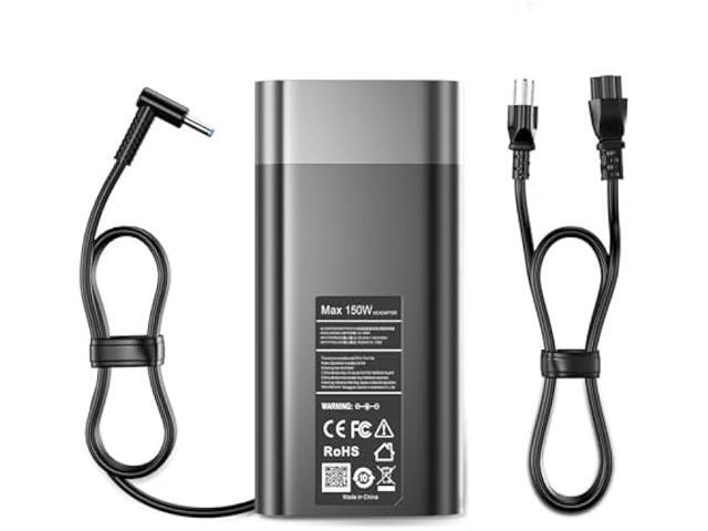 150W AC Laptop Charger Compatible with HP ZBook Studio 15 16 17 G3-G8, ZBook 15 16 17 G5-G9, OMEN 15 17 Fury 15 17 G7-G8, Pavilion Gaming 15 17,...