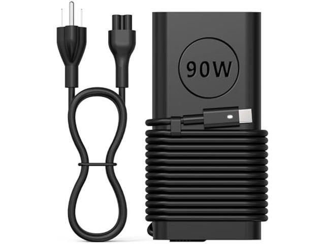 2025 New 90W USB C Laptop Charger Compatible with Dell 90Watt XPS Chromebook Laptop,LA90PM170,Latitude 3400 3500 5400 5289 5300 7400 7300 7390.
