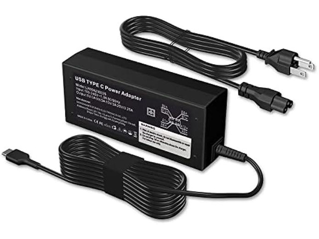 65W USB-C Power Adapter Compatible with HP ProBook 465 445 460 440 450 455 G11 G10 Fortis 14 inch G11 G10 G9/ProBook 635 Aero G7 Notebook PC Wolf...