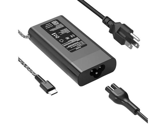 65W USB C Laptop Charger Compatible with HP Spectre X360 Elitebook x360 Envy Pavilion Omnibook Chromebook Elite x2 Zbook ProBook, USB-C Type C...