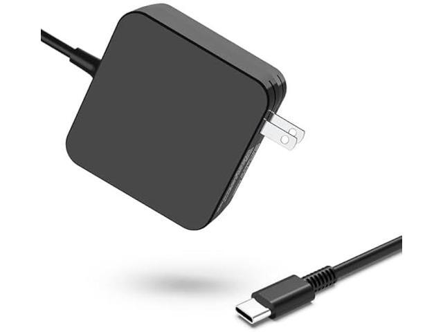 65W USB C Power Adapter USB C Laptop Charger Compatible with Mac Book Pro Dell Latitude Lenovo HP Spectre Asus Acer Chromebook Huawei Matebook...