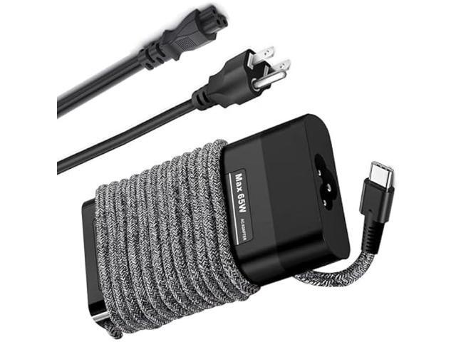 New Slim for HP 65W USB C Laptop Charger Compatible with HP Envy x 360,HP Spectre x360,Elitebook x360,Chromebook x360,Elite x2,Pavilion x2, Envy x2...