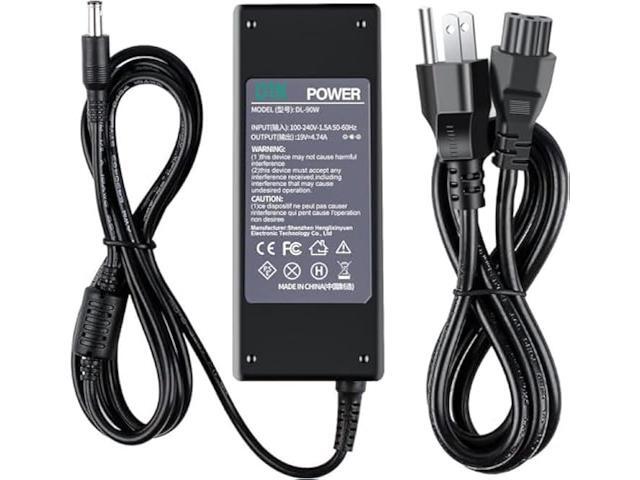 DTK 19V 4.74A 90W Ac Adapter for Samsung Laptop Computer Charger/Notebook PC Power Cord Supply Source Plug (19V 3.16A 60W Compatible) Connector Tip...