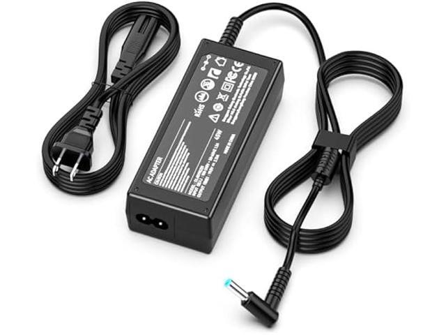 45W 19.5V Laptop Charger Compatible with HP Stream 11 13 14; Compatible with Pavilion x360 11 13 15; Probook Smart Blue Tip 4.5mm Power Supply Cord