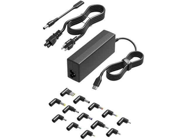 100W USB C Universal Laptop Charger Fit for HP Lenovo Dell Acer Asus Toshiba Geteway Samsung MacBook IBM Fujitsu Sony LG MSI Notebook Ultrabook...