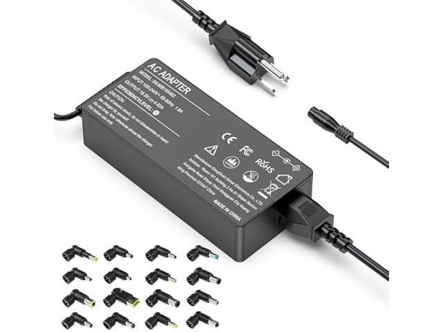 90W Universal Laptop Charger with 16 Tips Compatible with HP Le novo Dell Asus Acer Toshiba IBM Gateway Notebook Ultrabook Chromebook Power Supply...