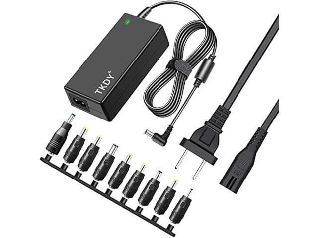 TKDY 19V 3.42A Power Supply Adapter Laptop Charger, AC 100V-240V to DC 19 Volts fit for DC in 19V Laptop LCD Monitor Speaker etc, with Replaceable...