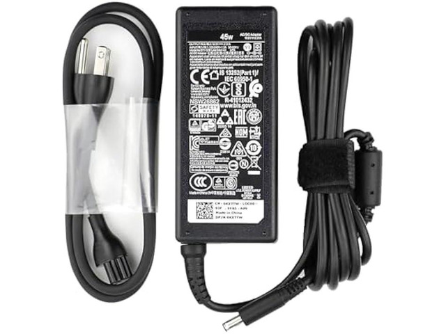 45W 4.5 * 3.0mm Laptop Charger Fit for Dell Inspiron 13 14 15 3000 5000 7000 Series 15 3552 3555 3558 3565 3567 5551 5552 5555 5558 5559 19.5V...