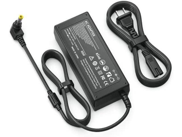 65W Laptop Charger AC Adapter Compatible with Toshiba Satellite C55 L755 Portege Radius and More Series Power Supply Cord