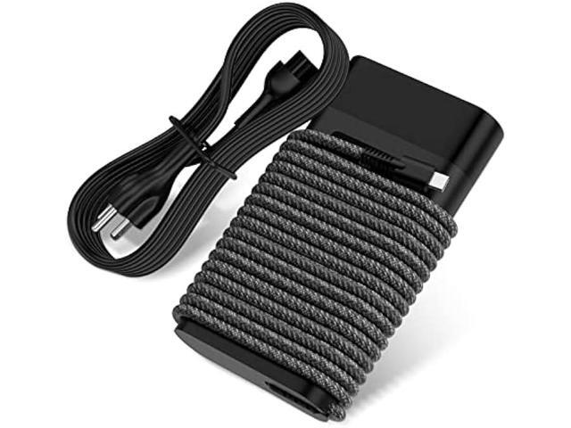 New Slim HP 65W USB C Laptop Charger Replacement for HP Spectre x360, Envy, Chromebook, Elitebook x360, Pavilion, Elite x2 Travel Computer Type C...