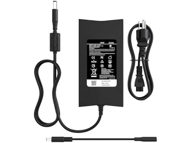 130W Laptop Charger for Dell XPS 15, Precision M20 M60 M70 M90 M2400 M4400 M6300 LA130PM121 DA130PE1-00 Inspiron 11 15 7000 7559 N7110 N5110 Vostro...