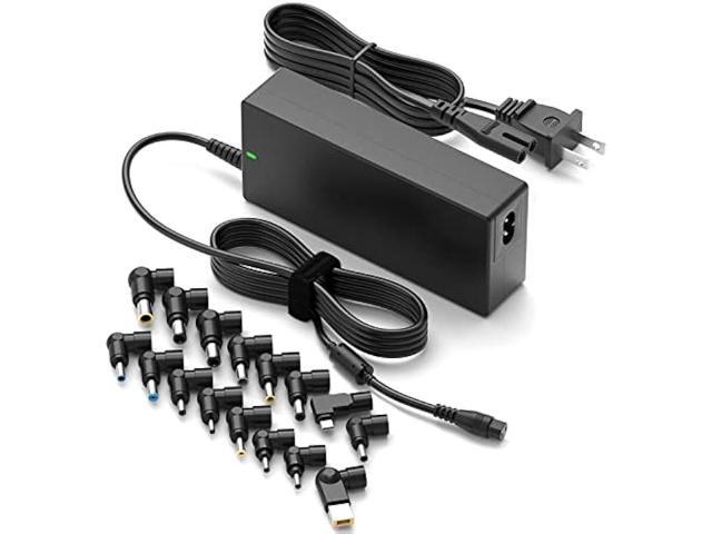 Powseed 90W Universal Laptop Charger USB C for Lenovo MacBook HP Dell Asus Acer Toshiba Samsung Sony Gateway Chromebook 5V 12V 18.5V 19V 19.5V 20V...
