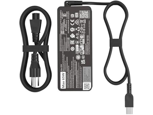 65W USB C Type C AC Charger Compatible with Lenovo Thinkpad T470 T470S T480 T480S T490 T490S T495 T495S 20HD 20HE 20JM 20HF 20HG 20V 3.25A Yoga...