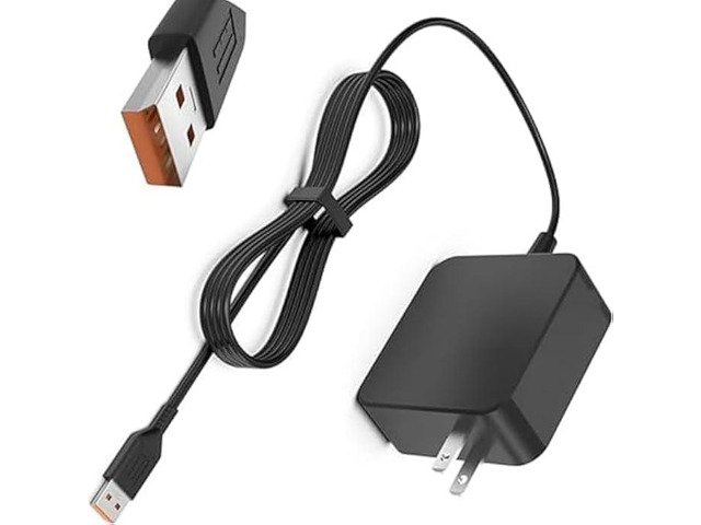 Charger 65W for Lenovo Yoga 700 900,900-13ISK2,Yoga 3-11 Pro,Yoga 90013,90031SK,ADL65WCC,ADL40WLD, ADL40WDB,ADL40WDA,ADL40WCC Laptop Power Supply...