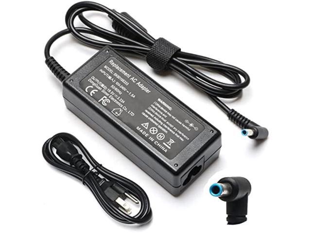 65W 45W Round Blue Tip Charger Compatible for Old HP Chromebook Laptop 11 14 G3 G4 X360, Pavilion x360 14 15 17, Envy 13 15 X360 ProBook Stream...