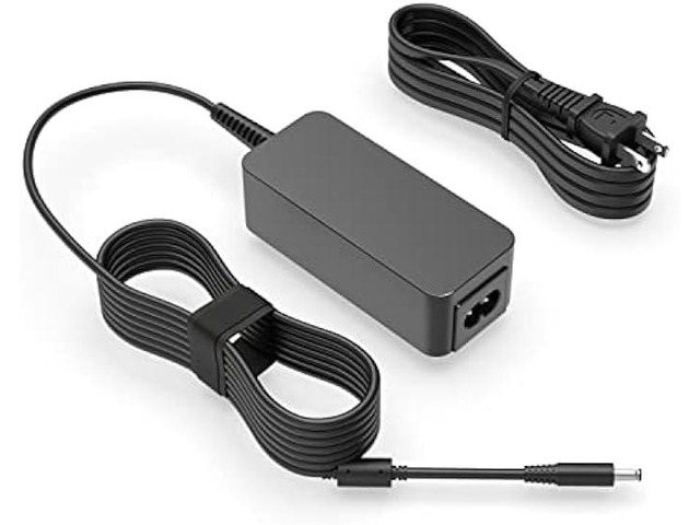 45W AC Charger Fit for Dell Inspiron P25T P24T P20T P58F P51F P28E P69G P57G P66F P75F P47F P30E P83G P60G P70F P54G P32E P55F P75F P29G P89G P35E...