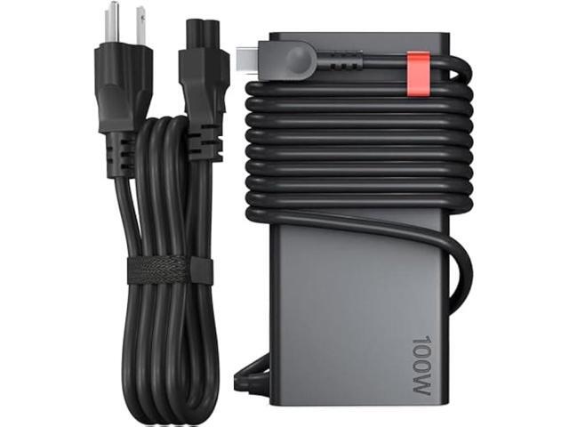 New Slim 100W USB C Laptop Charger Compatible with Lenovo Thinkpad/ThinkBook/Yoga/ldeapad ADL100YLC3A,ADL100YDC3A Computer Type C Fast Charging...
