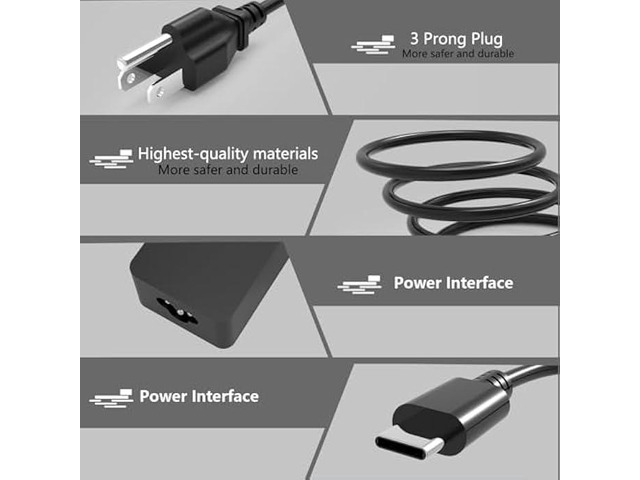 65W USB C Charger Fit for Lenovo ThinkPad X1 Z13 L14 E14 C14 P14s T15 P15s P16s T14 T490 T480 T480s T490s T590 L13 L480 Yoga C940 C930 720...