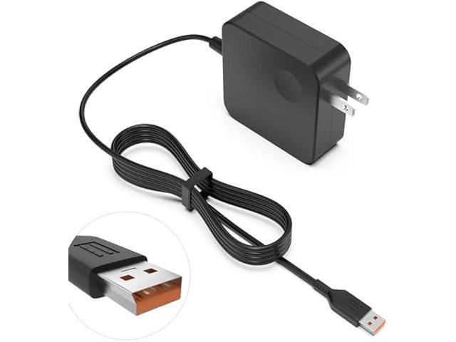 Futurebatt 65W Adapter Charger Cord for Lenovo Yoga 3 Pro, Yoga 700-11ISK 700-14ISK 80QE Yoga 900 900-13ISK Yoga 3 11,3 14 Laptop with USB Cable...