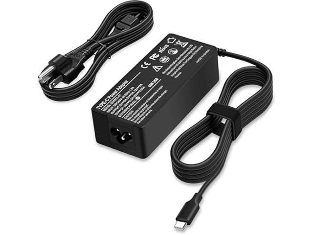 BAJ 65W USB C Laptop Charger Compatible with Lenovo ThinkPad T14 T15 T480 T490 X390, X1 Carbon, Yoga C930, Chromebook C330 Type C Power Supply