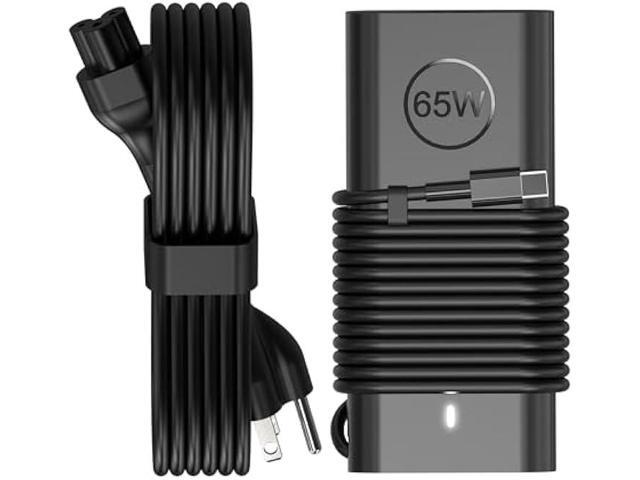 65W USB C Laptop Charger for Dell Latitude 5420 5430 5520 5530 5540 5330 7320 7330 7340 7420 7430 7440 7530 Series Chromebook 3100 XPS 13 Inspiron...