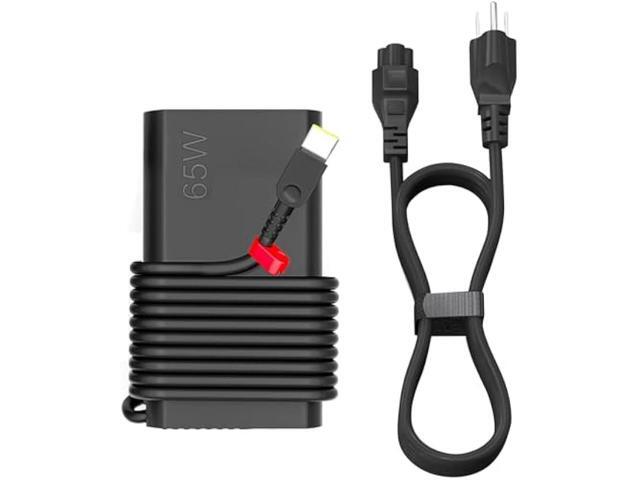 2025 New Slim 65W USB C Laptop Charger for Lenovo Chromebook 100e 300e 500e,Compatible with Thinkpad T480 T490 X1 Z13 X13 T14 T15 T16 Type C...