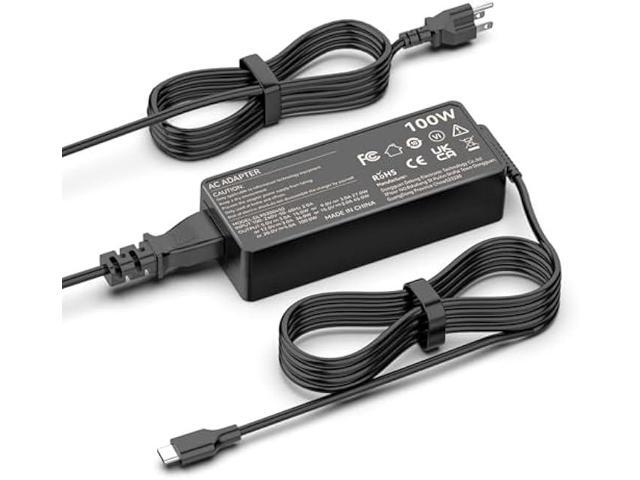 100W USB C Laptop Charger, Fast Charger Compatible with Lenovo ThinkPad, Yoga, HP, Asus, Acer, Dell, MSI, MacBook Pro/Air Laptops and Tablets;...