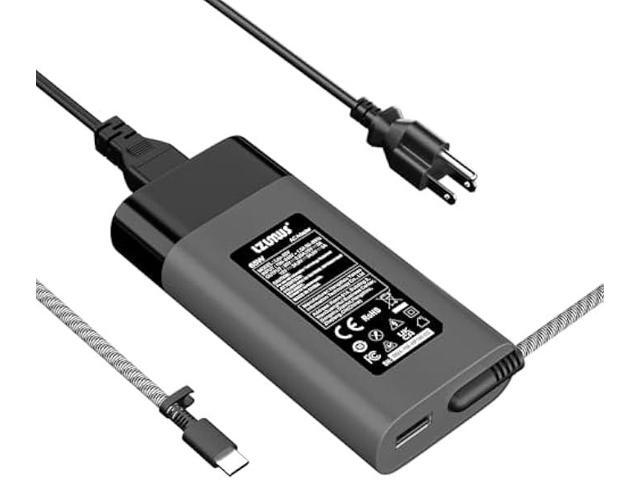 New Slim 65W USB C Charger for HP Laptop Compatible with EliteBook/Envy x360/Pavilion/ProBook/Chromebook/Elite x2 20V 3.25A AC Adapter Replacement...